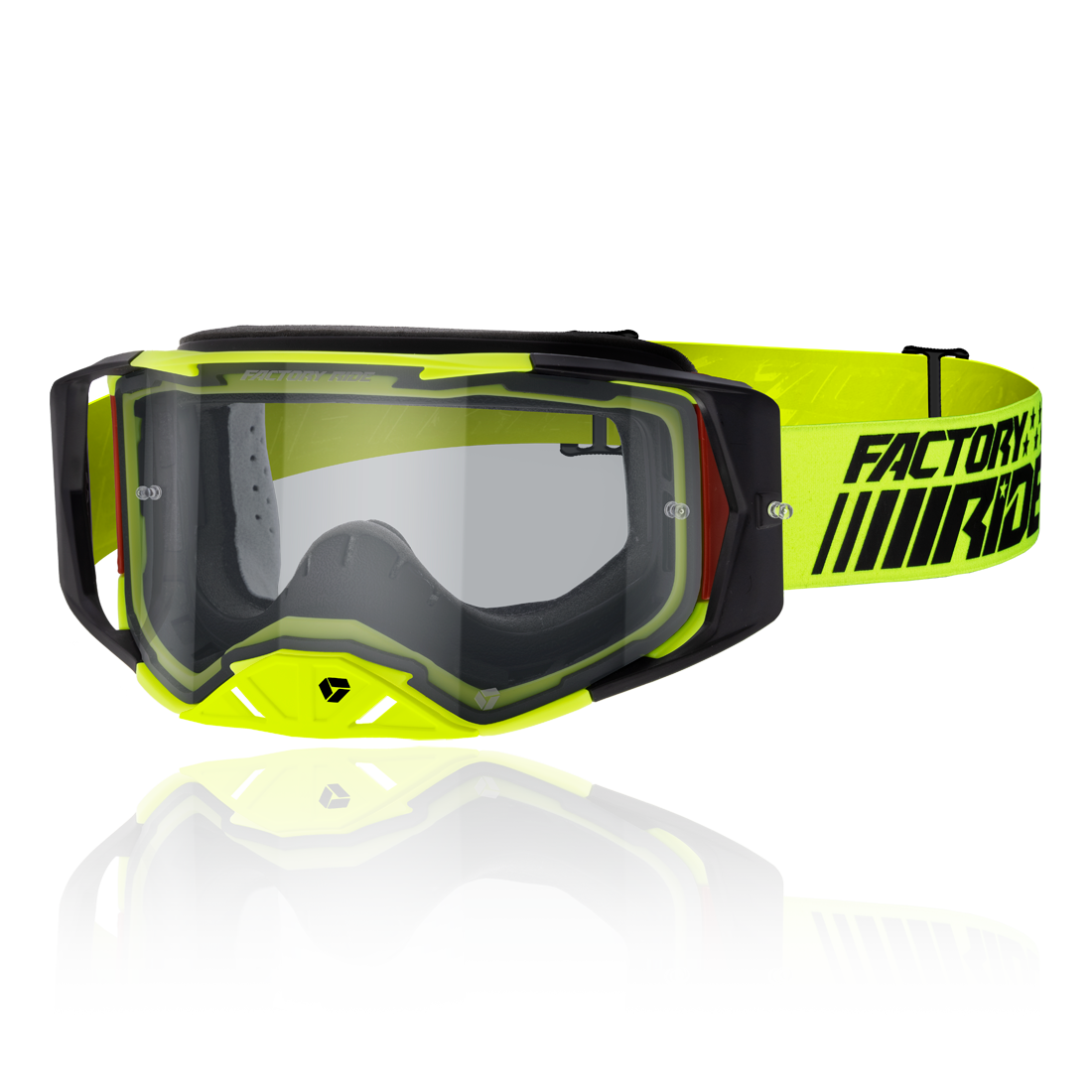 Factory Ride Clear MX Goggle