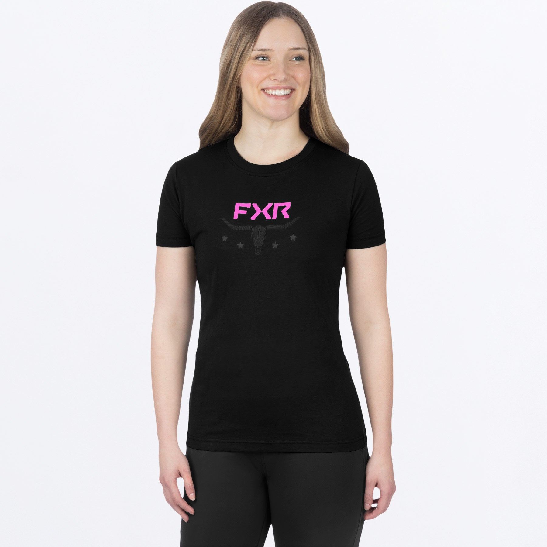 Premium-t-shirt med horn för kvinnor